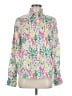 Boden Print Pink Long Sleeve Blouse Size 8R - photo 1