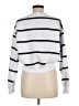 Athleta Stripes White Pullover Sweater Size M - photo 2