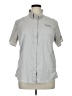 Columbia Gray Short Sleeve Button-Down Shirt Size 1X - photo 1