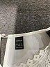 Shein 100% Polyester Ivory Short Sleeve Blouse Size L - photo 7