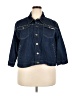 Frantic Jeans 100% Cotton Blue Denim Jacket Size 3X - photo 1