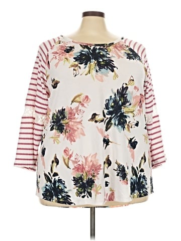 C established 1946 3/4 Sleeve Blouse (view 1)