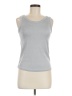 Unbranded Silver Sleeveless T-Shirt Size M - photo 1