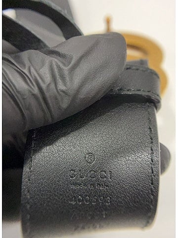 Gucci Calfskin Double G Belt (view 2)