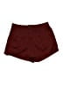 Shein Solid Burgundy Shorts Size 1X - photo 1