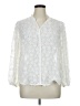 Adrianna Papell 100% Polyester White Cardigan Size 1X - photo 1