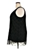Lane Bryant 100% Polyester Black Sleeveless Blouse Size 26 - 28 Plus - photo 5