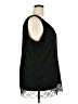 Lane Bryant 100% Polyester Black Sleeveless Blouse Size 26 - 28 Plus - photo 4
