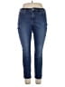 Athleta Solid Blue Jeans Size 16 - photo 1