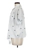 Madewell Polka Dots White Short Sleeve Button-Down Shirt Size M - photo 5