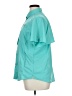 Columbia Teal Short Sleeve Blouse Size 1X - photo 5