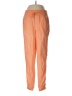 Athleta 100% Linen Solid Orange Linen Pants Size 6 - photo 1