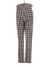 Shein Plaid Brown Casual Pants Size S - photo 2