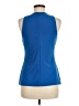 Lauren by Ralph Lauren Blue Sleeveless Blouse Size M - photo 2