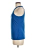 Lauren by Ralph Lauren Blue Sleeveless Blouse Size M - photo 5