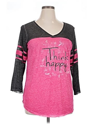 Maurices 3/4 Sleeve T-Shirt (view 1)
