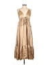 Solid & Striped 100% Acetate Tan Casual Dress Size S - photo 1