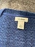 L.L.Bean 100% Cotton Blue Cardigan Size L (petite) - photo 7
