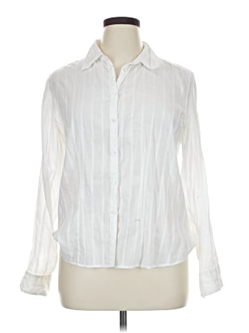 Quizz Again Trends Long Sleeve Blouse (view 1)