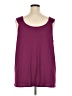 Torrid Burgundy Sleeveless Blouse Size 4X Plus (4) - photo 2