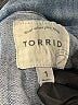 Torrid Blue Denim Vest Size 1X Plus (1) - photo 6