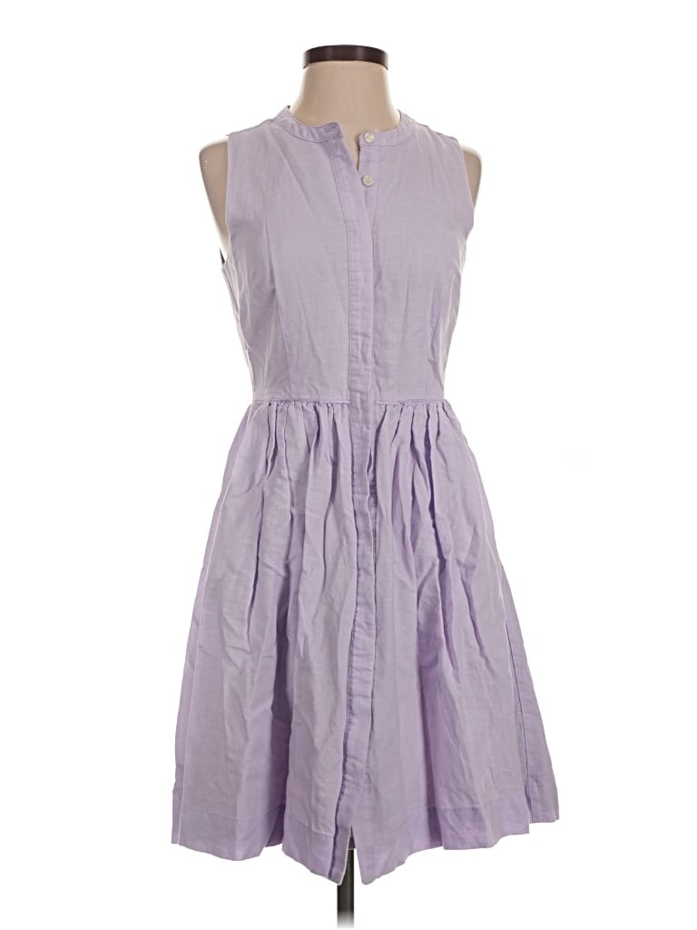 Pre-owned J.crew Factory Store Casual Dress In Purple