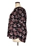 Ann Taylor Floral Paisley Black Short Sleeve Blouse Size XXL - photo 5