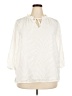 Vince Camuto Ivory 3/4 Sleeve Blouse Size 2X - photo 1