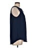 Gap 100% Polyester Blue Sleeveless Blouse Size L (tall) - photo 4