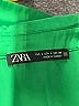 Zara Green Long Sleeve Blouse Size L - photo 7