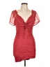 Haute Monde Red Cocktail Dress Size L - photo 1