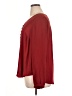 Torrid 100% Polyester Burgundy Long Sleeve Blouse Size 1X Plus (1) - photo 5