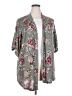 Delancey Studio Floral Gray Cardigan Size 2X - photo 1