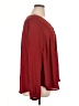 Torrid 100% Polyester Burgundy Long Sleeve Blouse Size 1X Plus (1) - photo 4