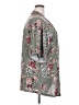 Delancey Studio Floral Gray Cardigan Size 2X - photo 4