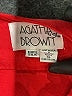 Agatha Brown 100% Silk Red Coat Size 14 - photo 6