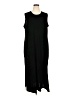 Carolyn Strauss Solid Black Casual Dress Size 3X (estimated) - photo 1