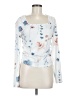 Shein White Long Sleeve T-Shirt Size 6 - photo 1