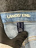 Lands' End Solid Blue Jeans Size 14 - photo 7