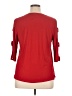 Diana Belle Red 3/4 Sleeve Top Size XL - photo 2
