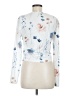 Shein White Long Sleeve T-Shirt Size 6 - photo 2