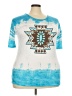 Unbranded Blue Short Sleeve T-Shirt Size 3X - photo 1