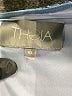 Theia 100% Polyester Blue Cocktail Dress Size 10 - photo 7