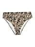 Shade & Shore Animal Print Gold Swimsuit Bottoms Size XL - photo 1