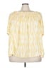 Torrid Yellow Short Sleeve Blouse Size 4X Plus (4) - photo 1