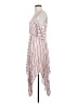 Dee Elly 100% Rayon Stripes White Cocktail Dress Size S - photo 5