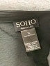 SOHO Apparel Ltd 100% Polyester Black Track Jacket Size XL - photo 6