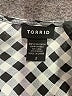 Torrid 100% Polyester Checkered-gingham Black Sleeveless Blouse Size 2X Plus (2) - photo 7