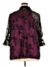 Maggie Barnes 100% Polyester Burgundy 3/4 Sleeve Blouse Size 2X - photo 2