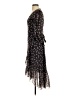 Ganni 100% Polyamide Black Cocktail Dress Size EU 36 / US 6 - photo 5